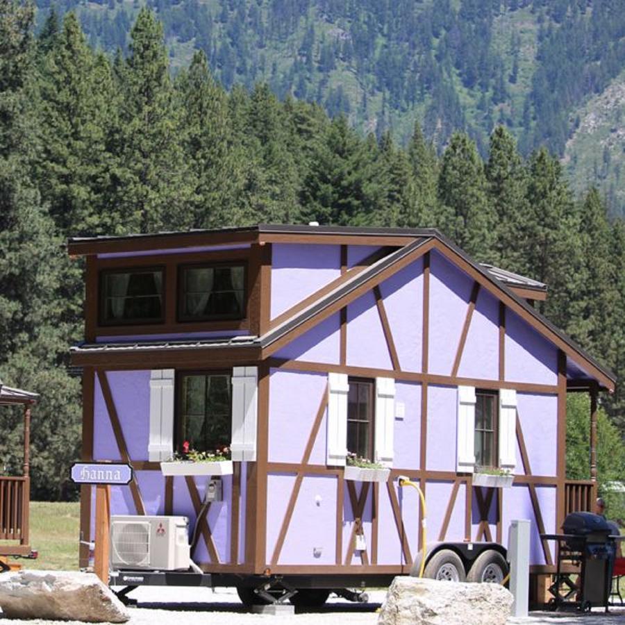 Leavenworth Camping Resort Tiny House Hanna المظهر الخارجي الصورة